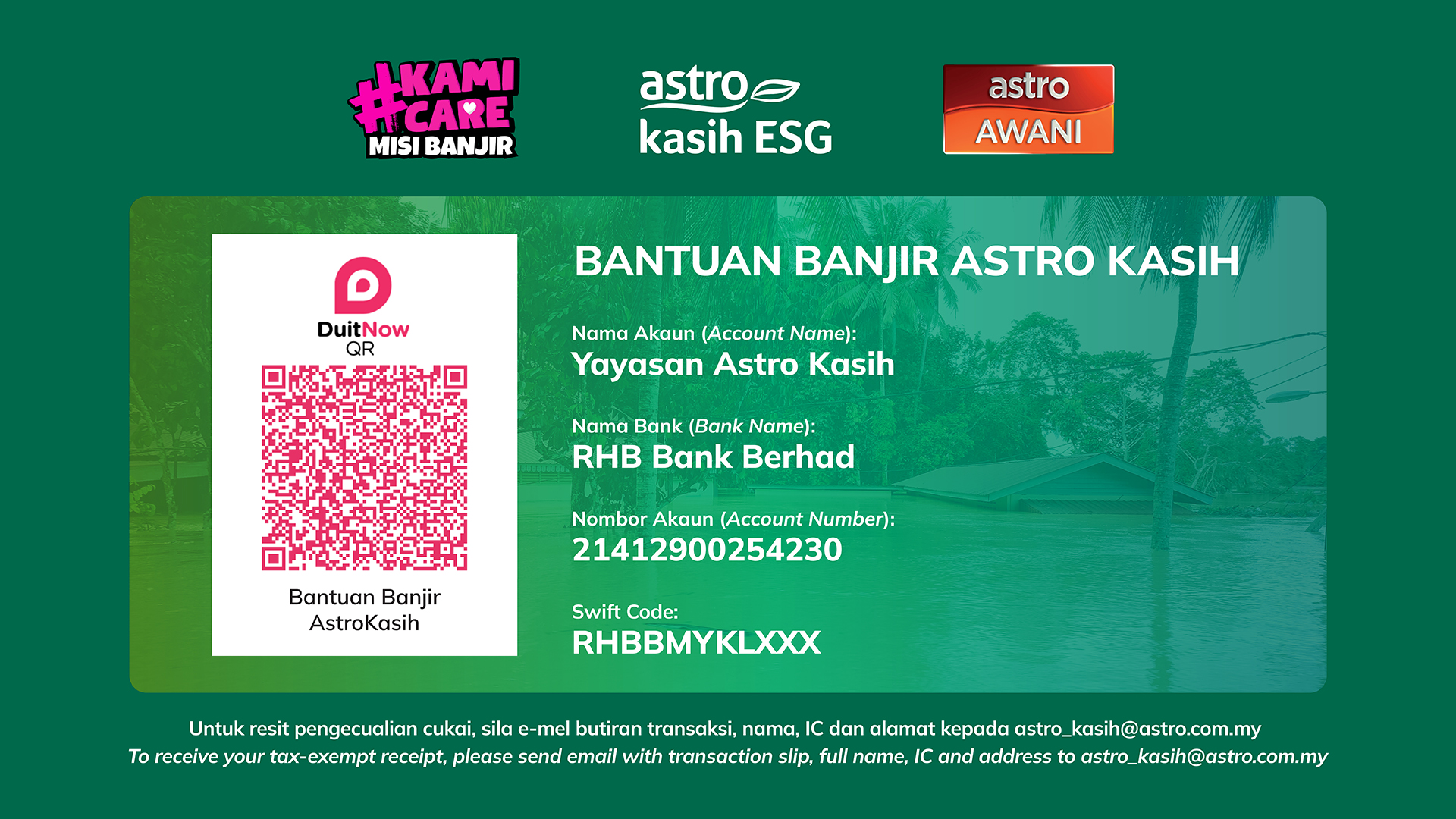 Astro Launches Comprehensive Flood Relief Initiative to Support Affected Communities in Malaysia