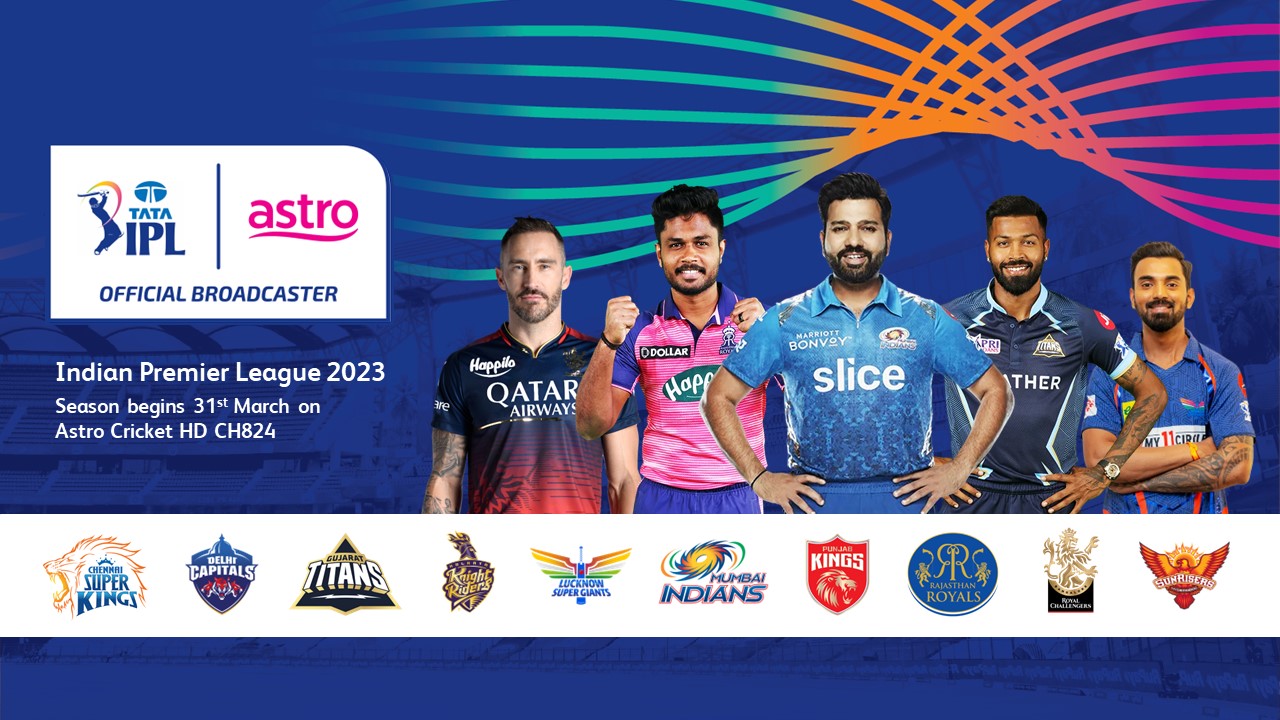 Experience the Thrill of the Indian Premier League on Astro, all 74 matches live