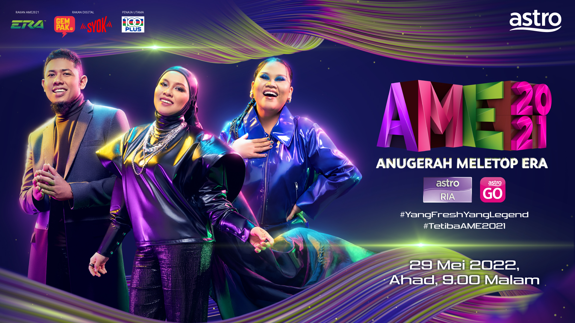 LAGI GAH, LAGI MERIAH, ‘AME 2021’ ANUGERAH PERTAMA MALAYSIA DALAM FASA ENDEMIK!