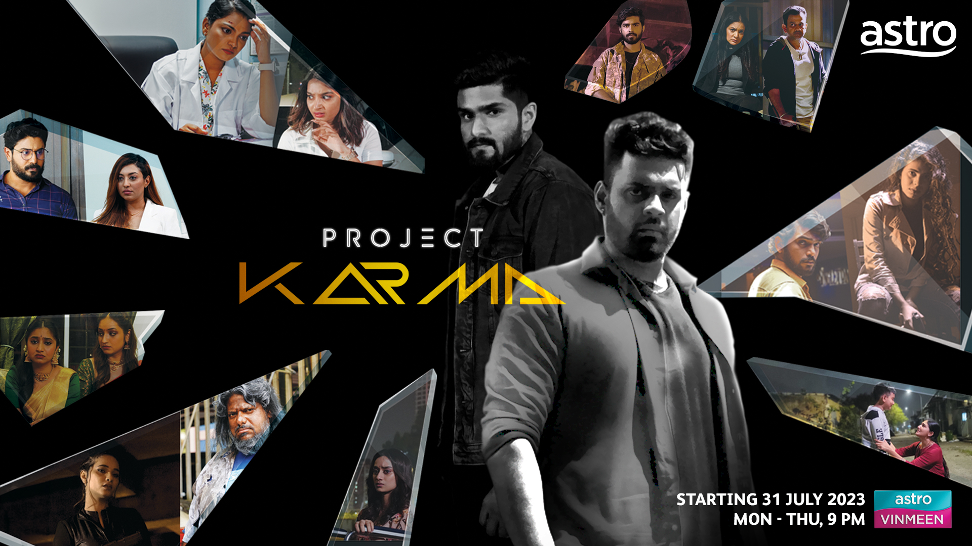 Catch local Tamil drama fantasy series ‘Project Karma’ premiering 31 July on Astro Vinmeen (Ch 202)