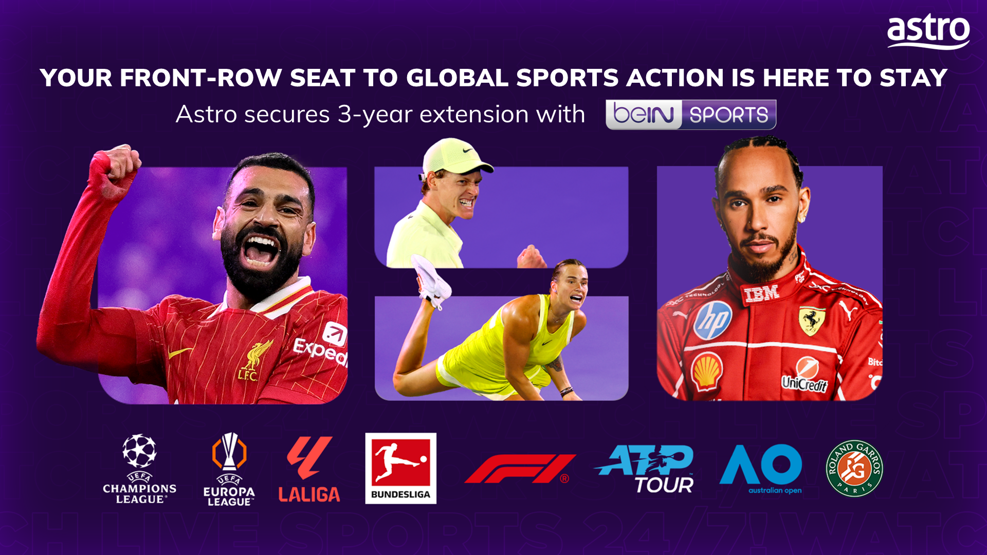Astro and beIN SPORTS Continue Partnership Until 2027, Bringing Premium Sports to Malaysians