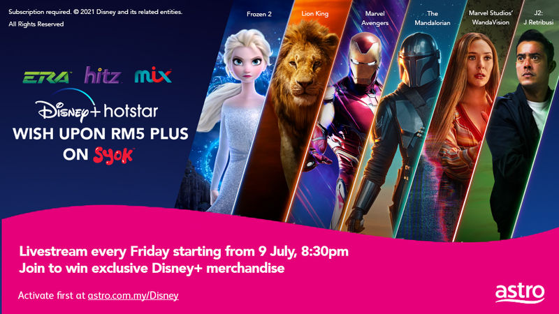Astro host series of livestreams to celebrate first month with Disney+ Hotstar
