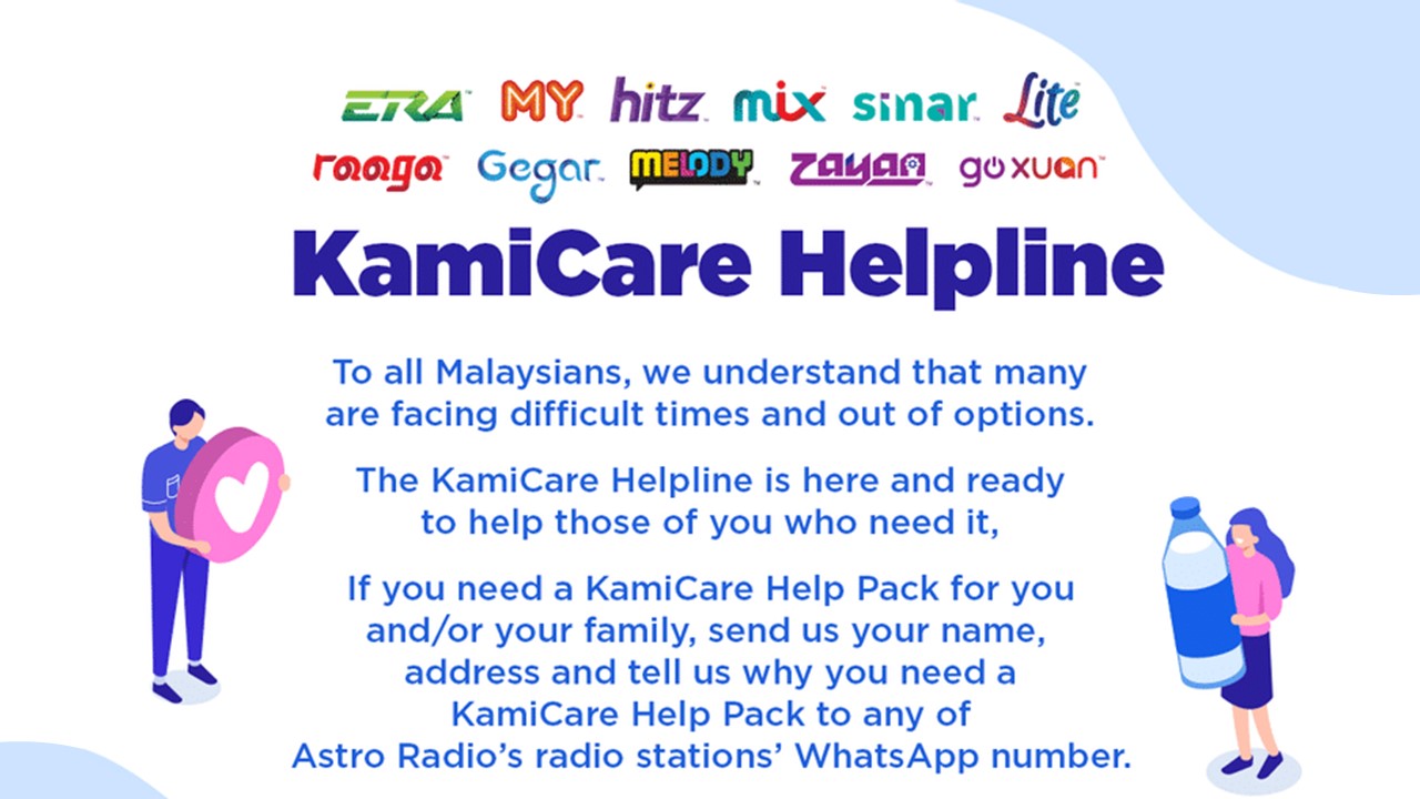 ASTRO RADIO ACTIVATES ‘KAMI CARE HELPLINE’ TO SUPPORT MALAYSIANS