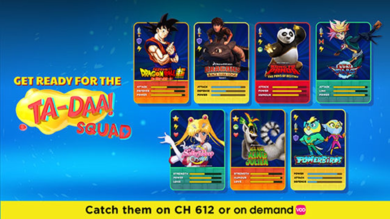 Enjoy popular kids’ favourites Dragon Ball Super, Sailor Moon Crystal, Yu-Gi-Oh! VRAINS, Kung Fu Panda and more this school holidays on Astro
