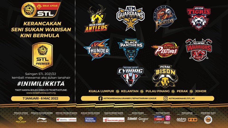 Emas Anuar STL 2021/22 kembali mewarnai aksi sukan tanahair