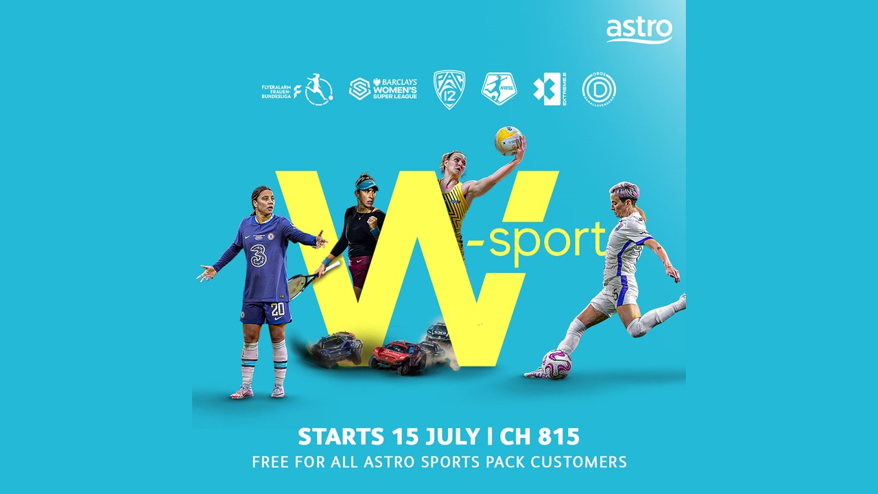 Astro partners W-Sport to bring dedicated women’s sports channel to Malaysia