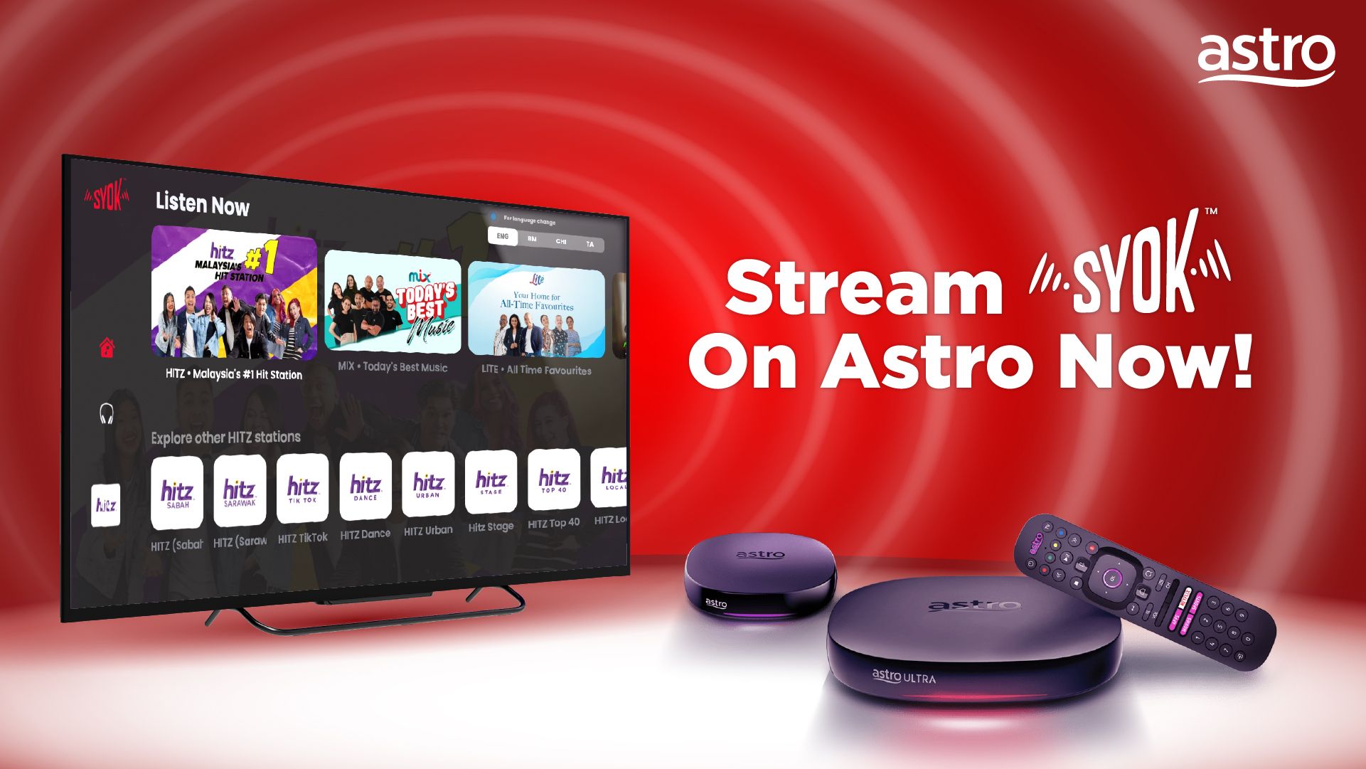 Astro Launches SYOK and My Astro on the Ultra and Ulti Boxes