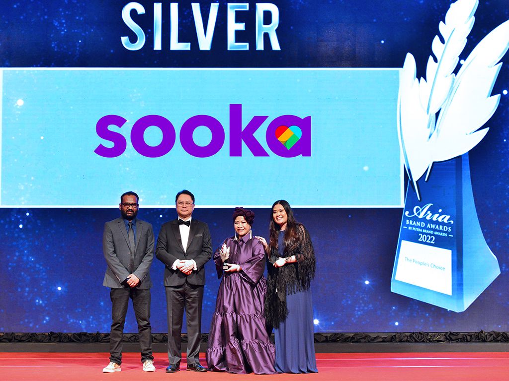 Sooka Wins A Silver Award At The Putra Aria Brand Awards 2022
