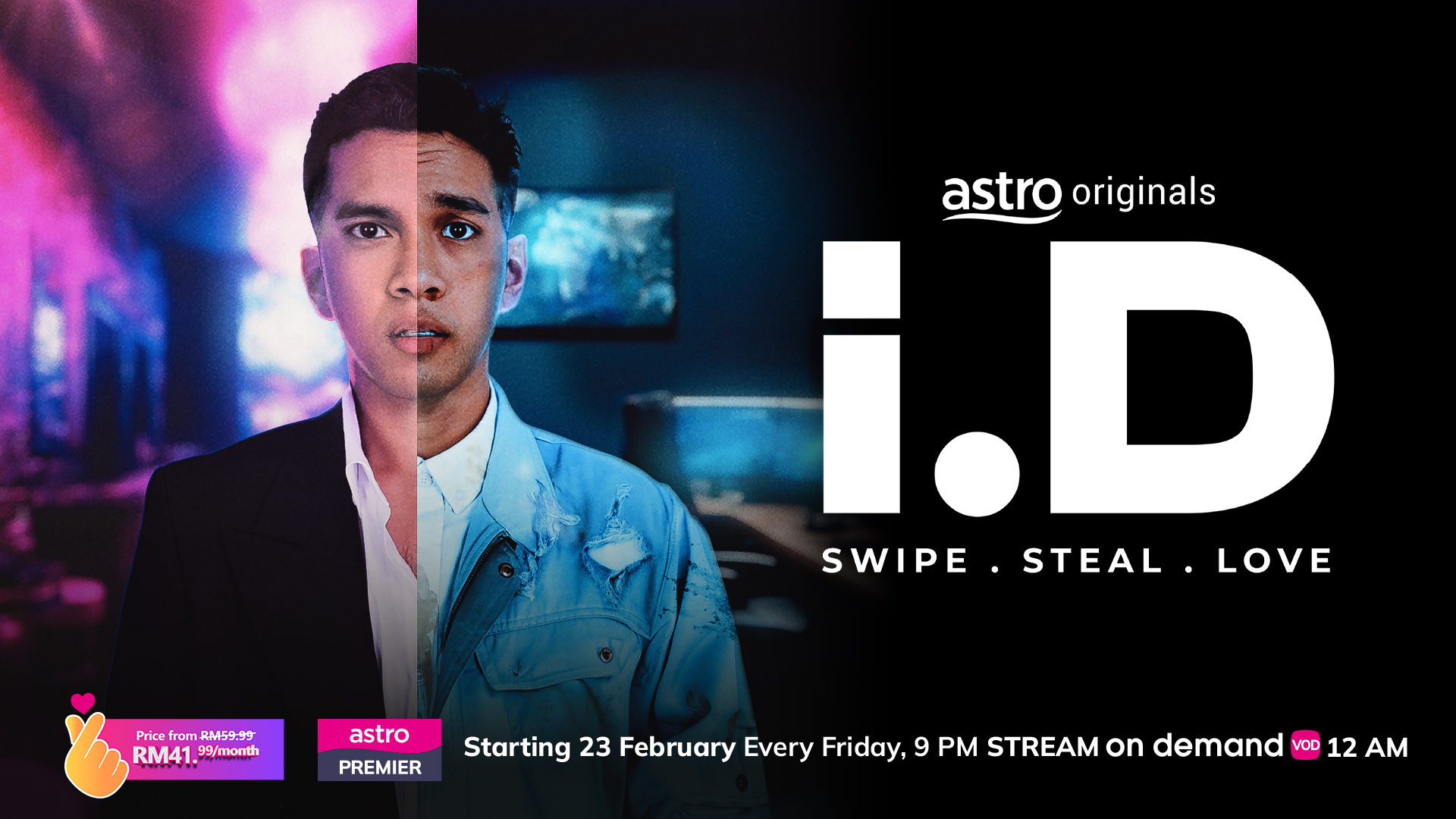 Astro Originals ‘I.D’ Tampilkan Sisi Gelap Media Sosial & Kecurian Data Lakonan Naim Daniel, Amelia Henderson, Aedy Ashraf