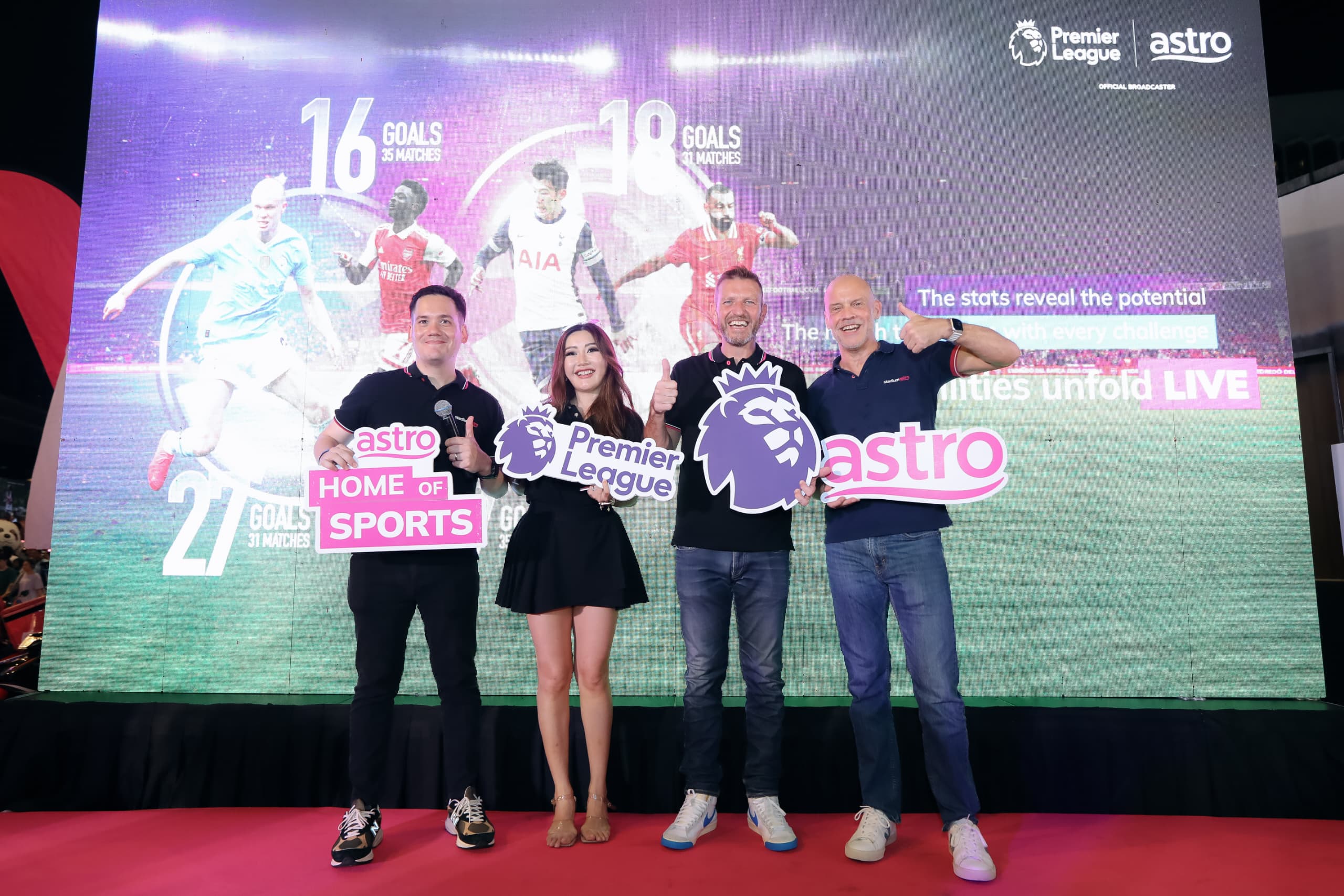 Astro Gears Up for an Epic Premier League Season with Legendary Pundit and Top Brands