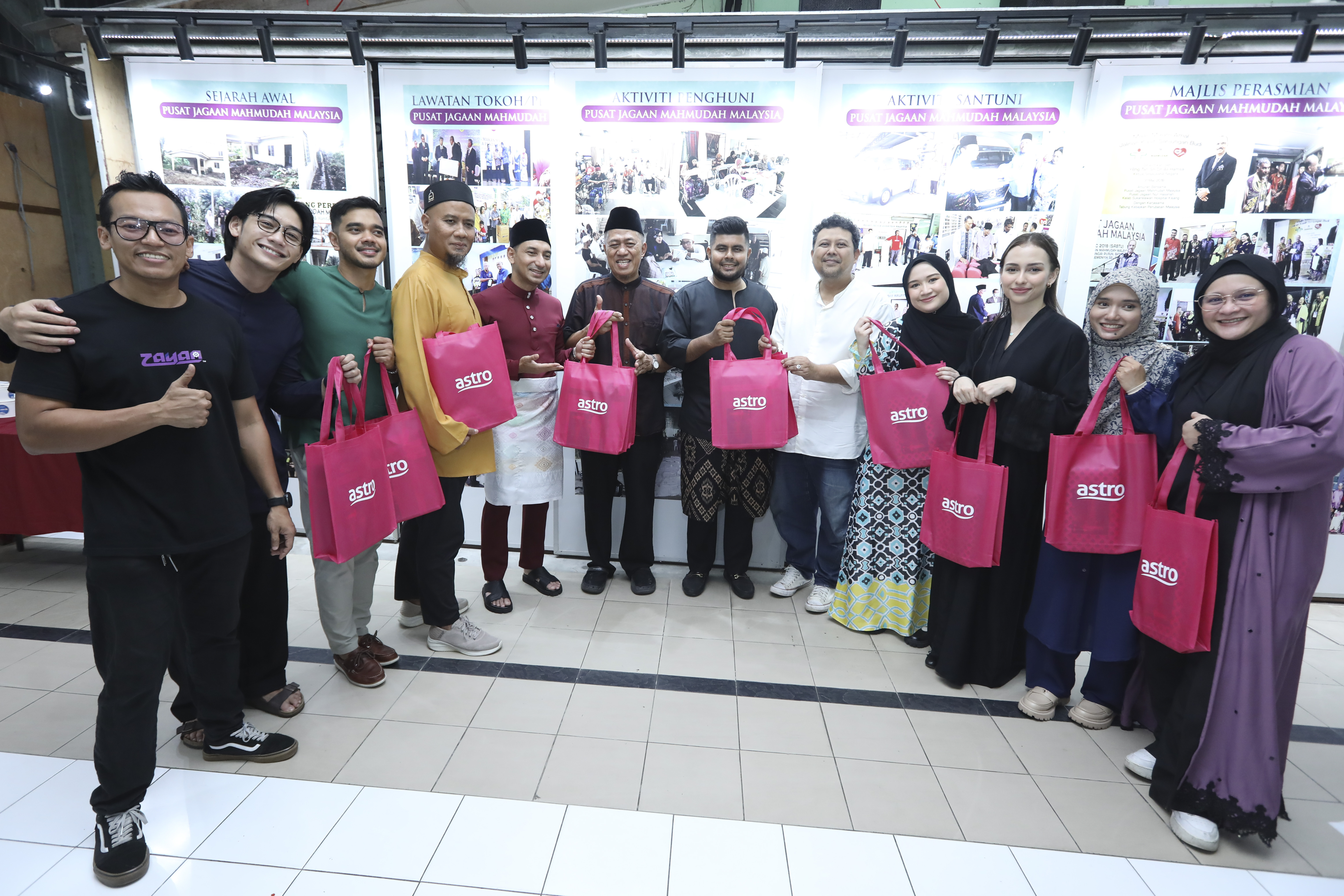 Astro Santuni Warga Pusat Jagaan Mahmudah, Angkat Tema Drama ‘Pengorbanan Kerana Cinta’