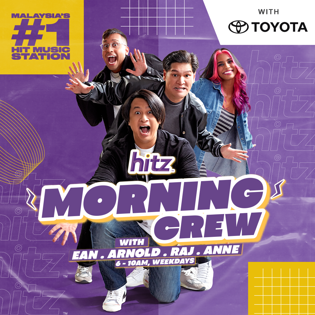 Hitz FM introduces Malaysia’s first four-person Morning Crew with Ean, Arnold, Raj and Anne