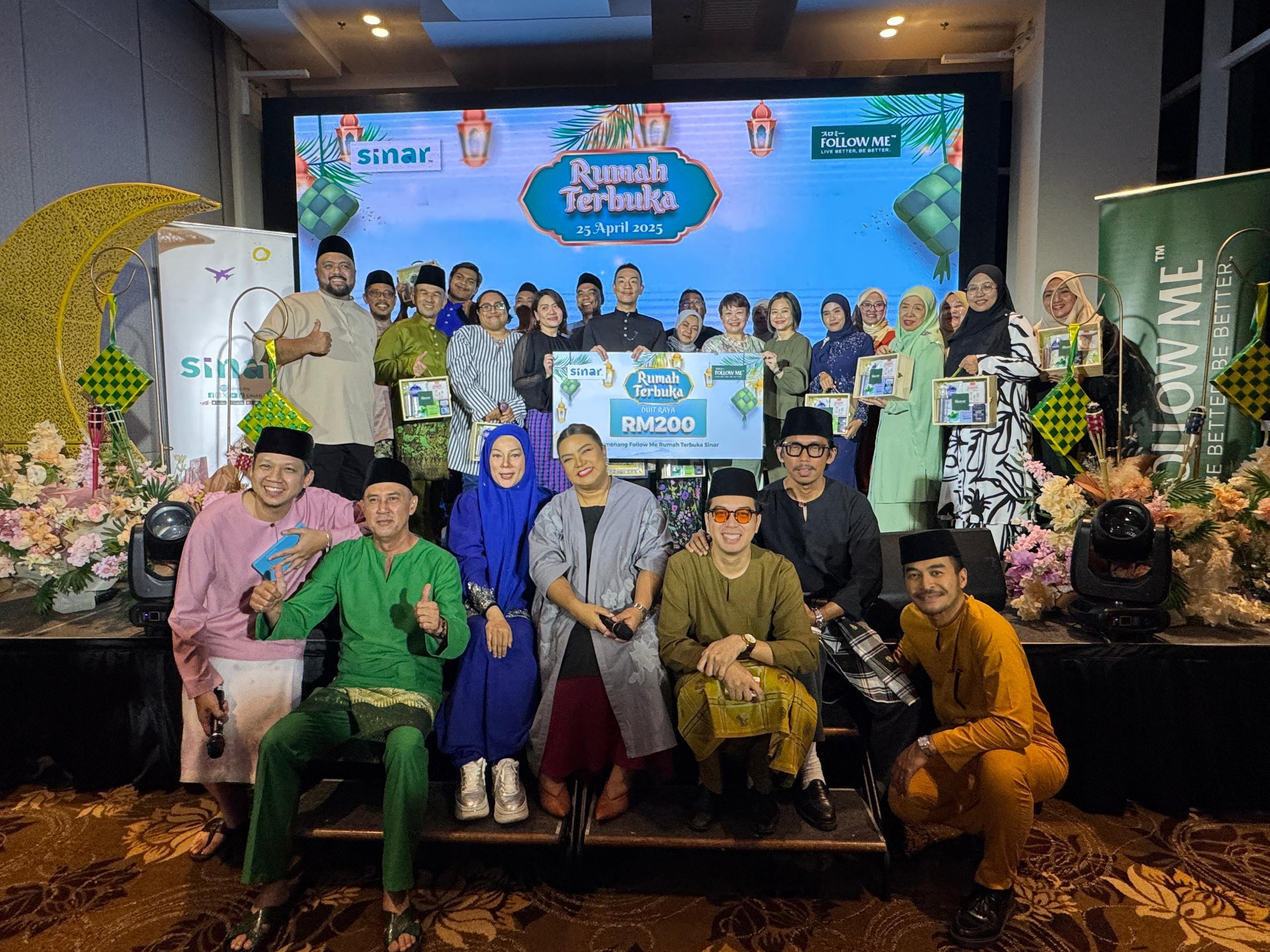 SINAR Raikan 80 Pendengar Setia di Rumah Terbuka SINAR bersama Follow Me