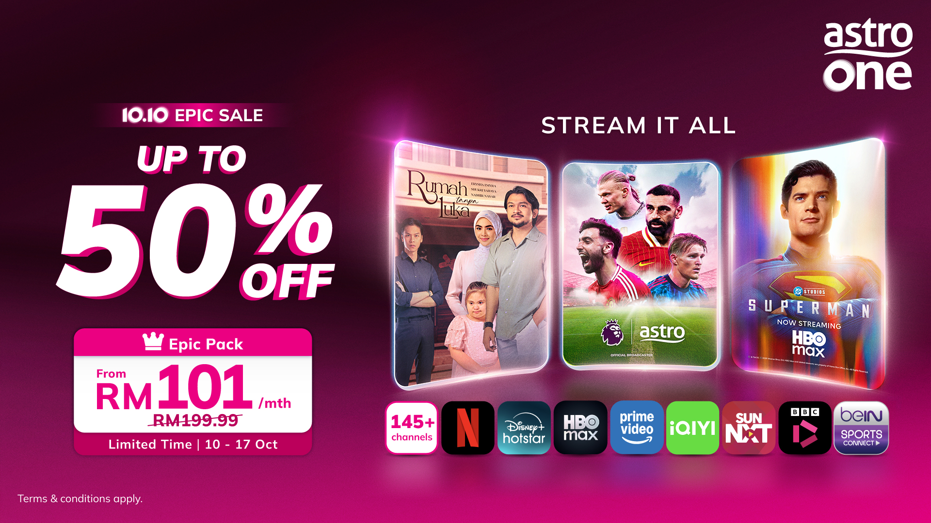 Astro Celebrates October with Exclusive 10.10 Offer and Return of the LOL Pop-Up Channel (CH 100)