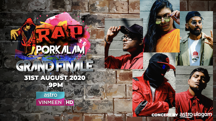 Astro customers can catch the grand finale of RAP Porkalam on 31 August