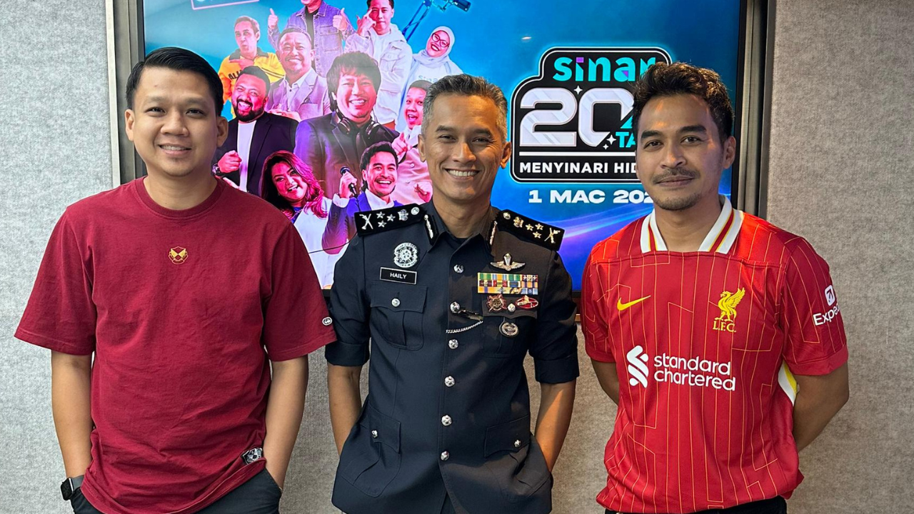 PENGARAH SIASATAN JENAYAH PDRM LUANGKAN MASA LAWAT KONTI ASTRO AUDIO