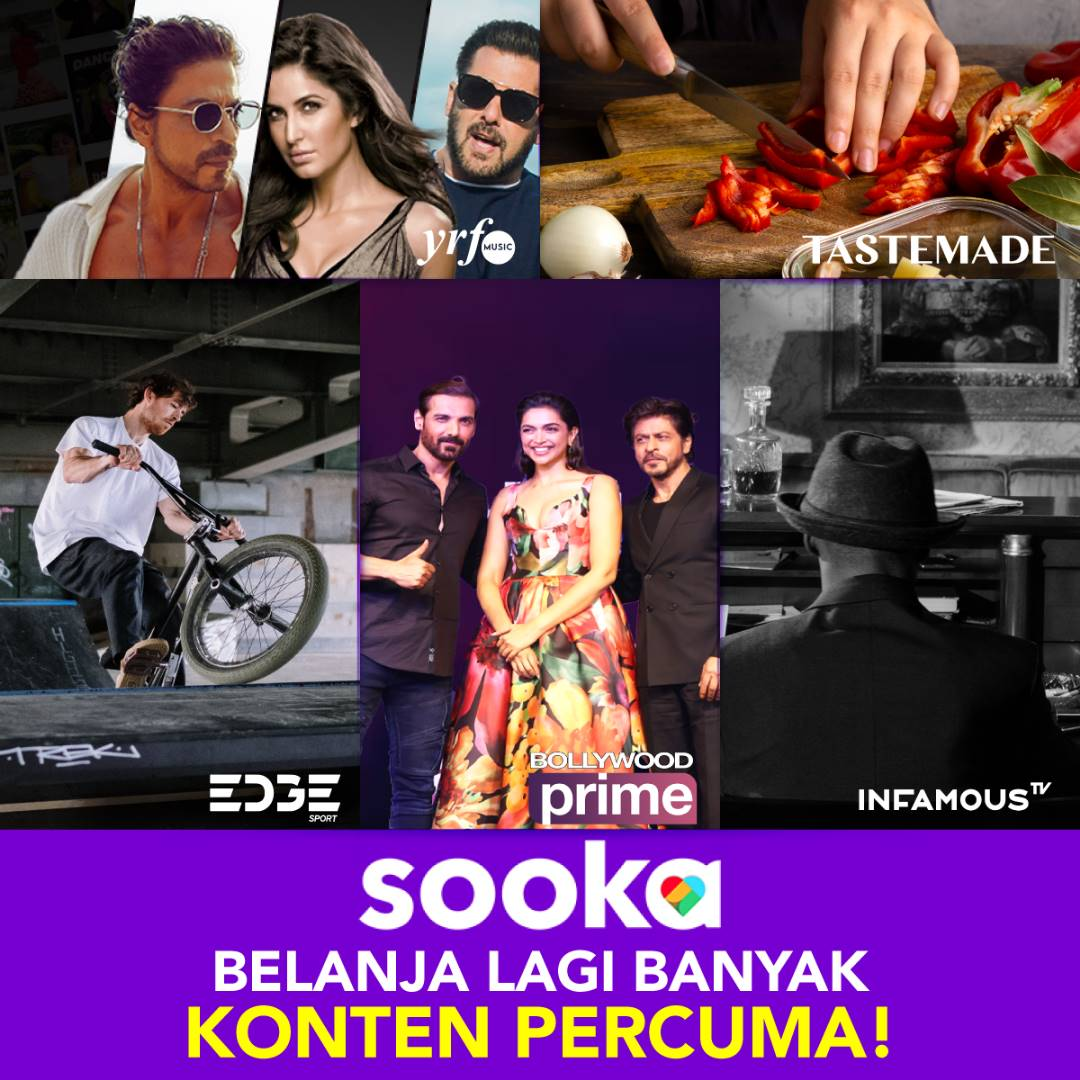 sooka Offers More Choices with 10 Free FAST Channels