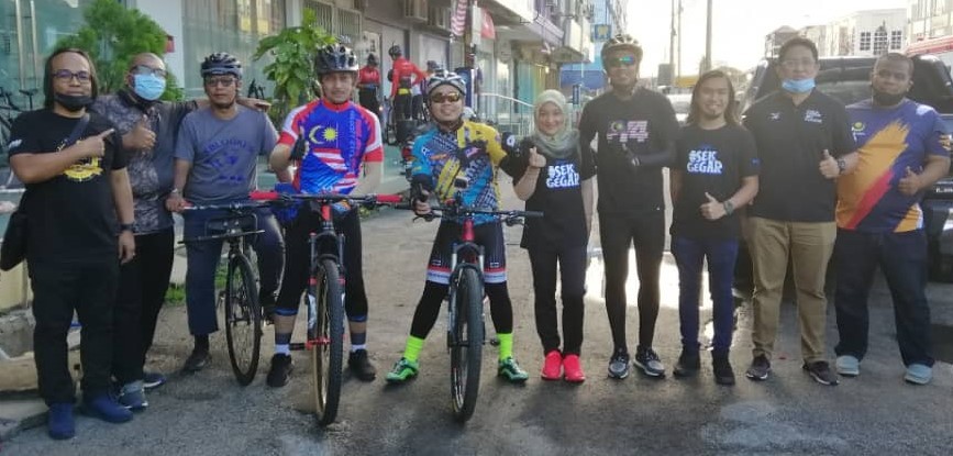 ‘Kayuhan Merdeka GEGAR’ pertama menyambut Hari Merdeka  bersama belia Pantai Timur Malaysia