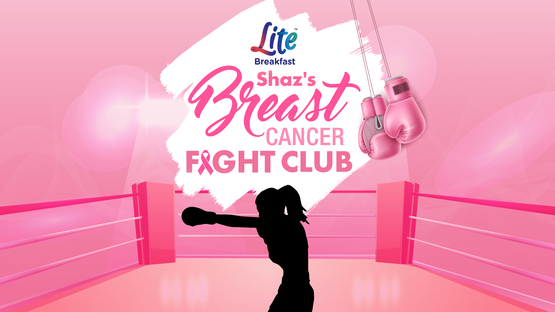 LITE breast cancer awareness campaign culminates with Shaz’s Breast Cancer Fight Club