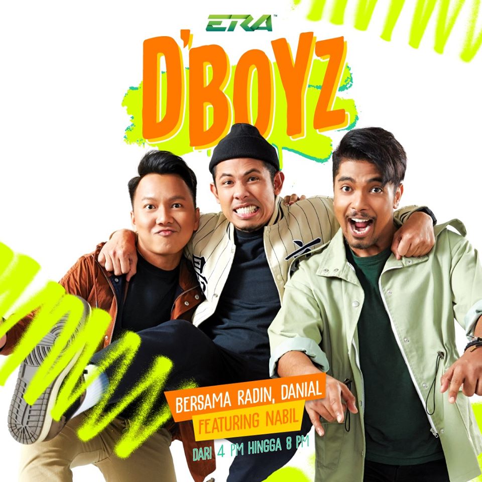 Gandingan baharu ERA D’Boyz bersama Nabil Ahmad