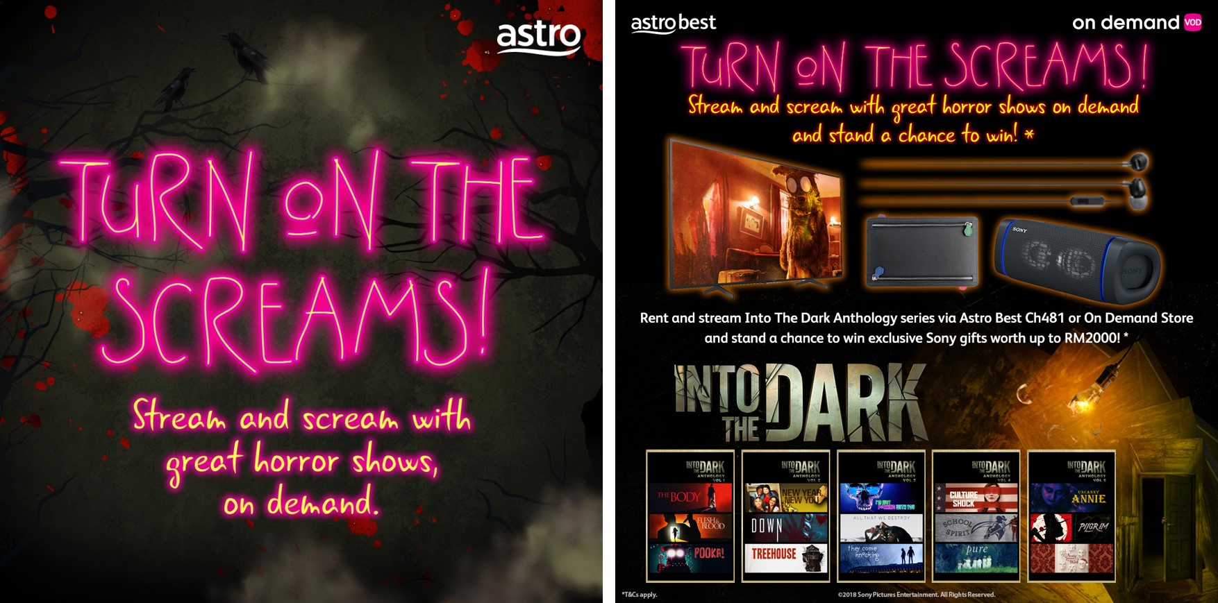 Enjoy the thrills and chills with ‘Turn On The Screams’ on Astro