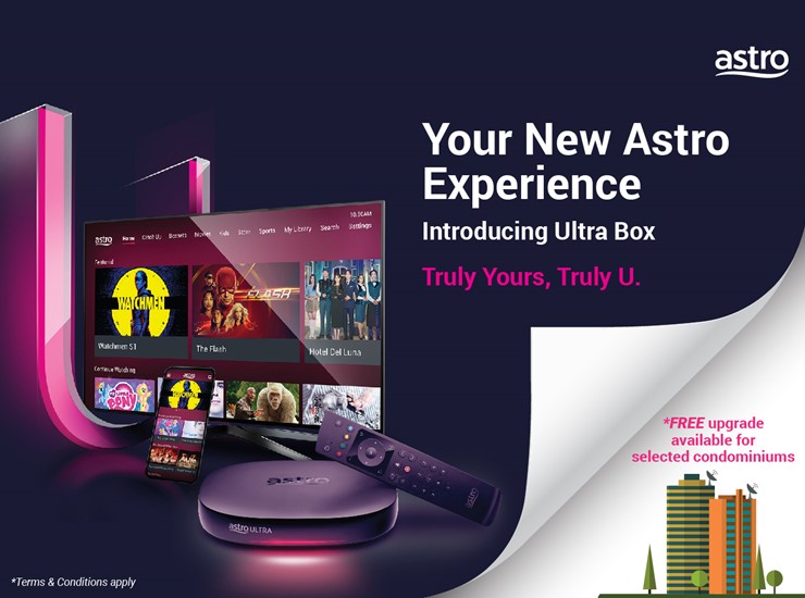 Condominium Residents can now Upgrade their Centralised Satellite Infrastructure for FREE to enjoy 4K UHD on Astro Ultra Box